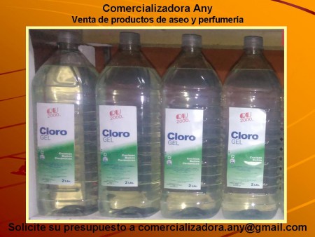 Cloro gel x 2 Lts 